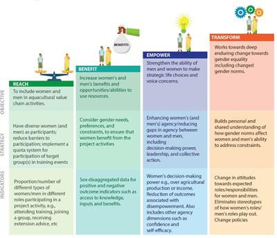 A review of gender inequality and women’s empowerment in aquaculture using the reach-benefit-empower-transform framework approach: A case study of Nigeria